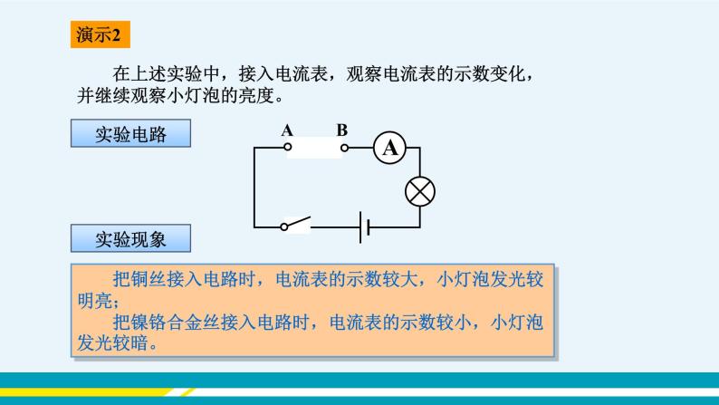 第十四章 14.1怎样认识电阻  第一课时  课件+教学详案07