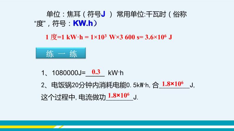 第十五章 15.1电能与电功  课件+教学详案08