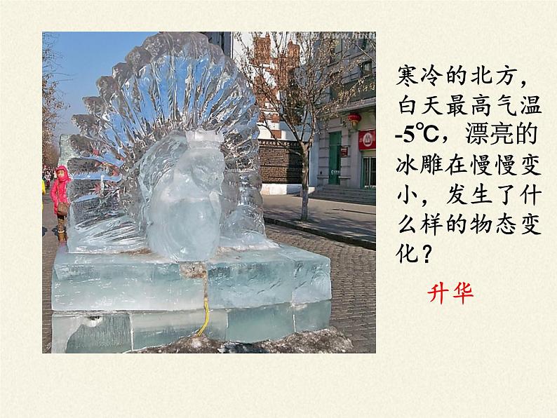 苏科版八年级上册物理 2.4 升华和凝华(5) 课件第8页
