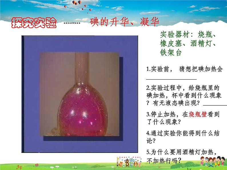 北师大版物理八年级上册 1-4升华和凝华【课件】第6页