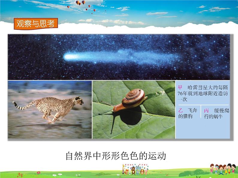 北师大版物理八年级上册 3-1运动与静止【课件】第2页