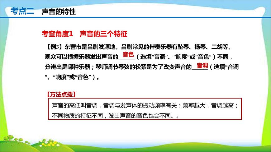 人教中考物理一輪復(fù)習(xí)聲現(xiàn)象優(yōu)質(zhì)課件PPT第6頁(yè)