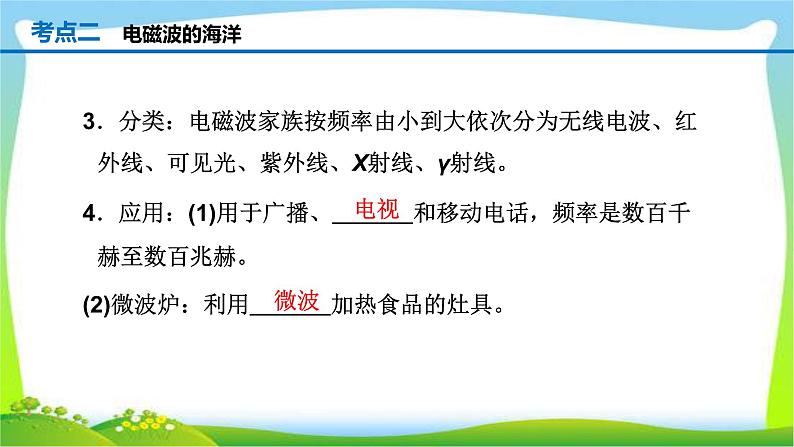 人教中考物理一轮复习信息的传递优质课件PPT06