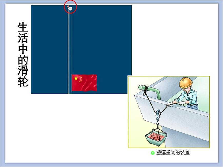 初中物理課件上教版八年級(jí)下冊(cè)第四章 機(jī)械和功4.1 簡(jiǎn)單機(jī)械 滑輪1 (共23張PPT)第3頁(yè)