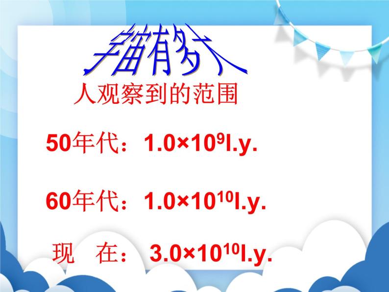 粤沪版物理八年级下册  10.5 宇宙深处【课件】07