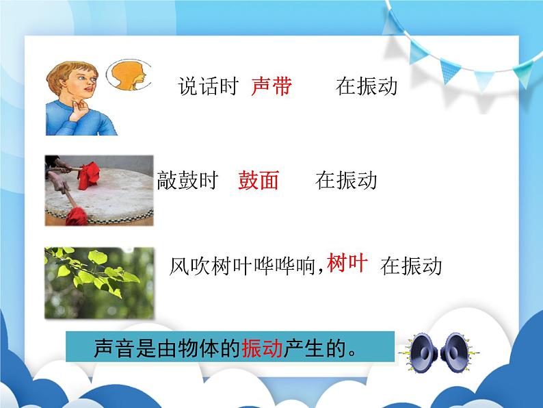 教科版物理八年级上册 3.1认识声现象【课件】04