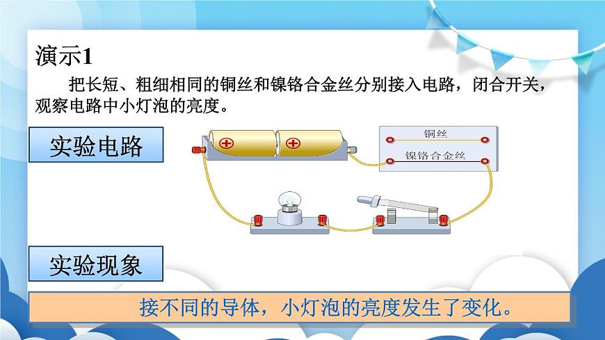 魯教版物理九年級上冊  12.3電阻【課件】第3頁