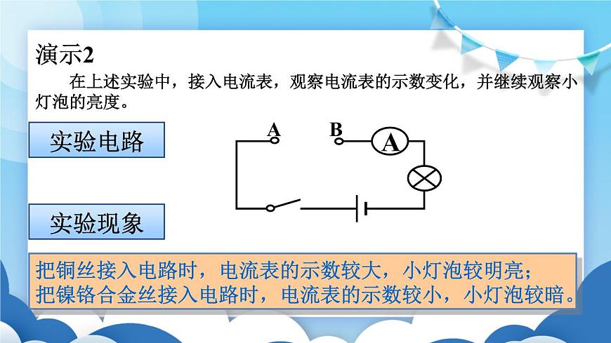 魯教版物理九年級上冊  12.3電阻【課件】第4頁