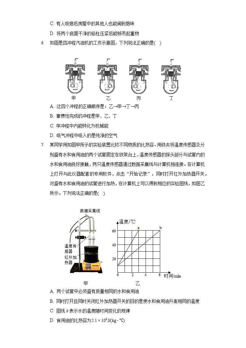 2020-2021学年湖北省武汉市武昌区九年级(上)月考物理试卷(10月份)第2页