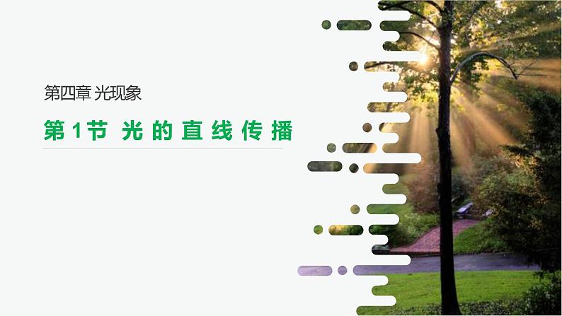4.1 光的直线传播课件PPT第1页