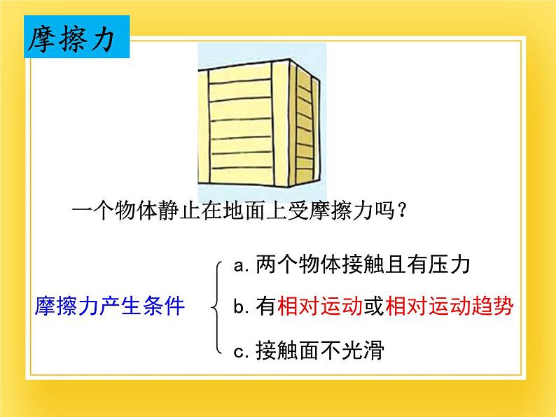 鲁科版(五四制)八年级物理下册课件6.5 摩擦力 6.6 牛顿第一定律 惯性05