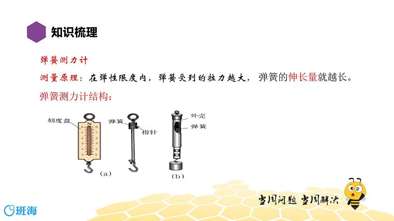 (通用)物理八年级下册-7.5力【复习课程】课件PPT08