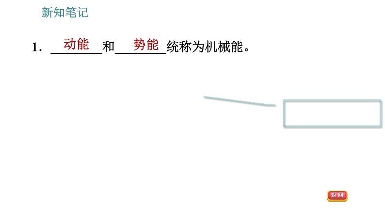 沪科版八年级下册物理 第10章 10.6.2 机械能及其转化 习题课件第5页