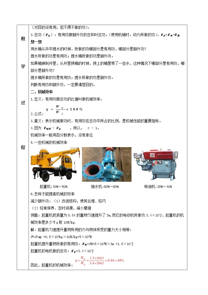 人教版物理八下12.3《机械效率》课件+视频资料（送教案练习）03