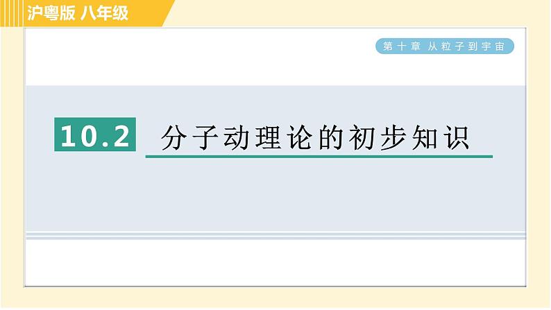 沪粤版八年级下册物理 第10章 习题课件01