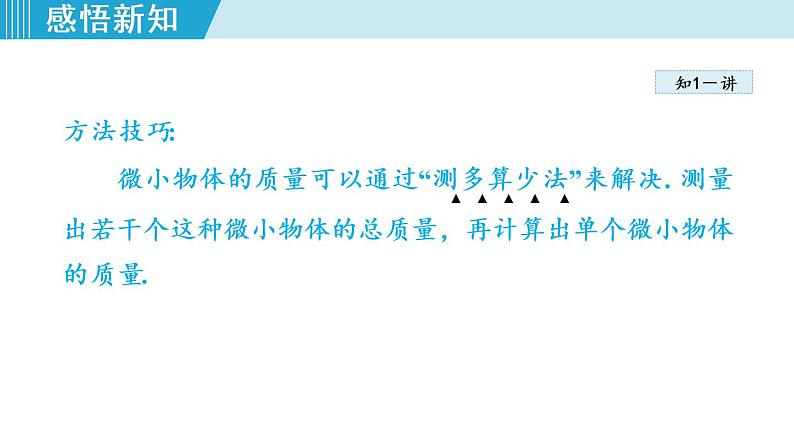 苏科版物理八下课件 6.2测量物体的质量08