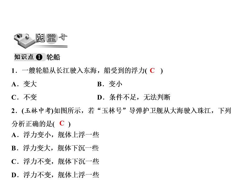 第10章 第3节 第2课时 物体浮沉条件的应用课件PPT第3页