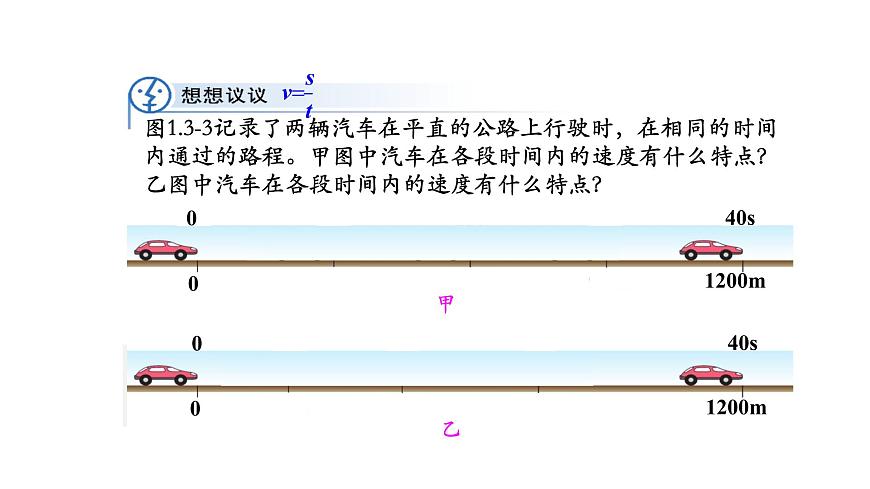 初二【物理(人教版)】運(yùn)動(dòng)的快慢(第二課時(shí))課件PPT第5頁(yè)