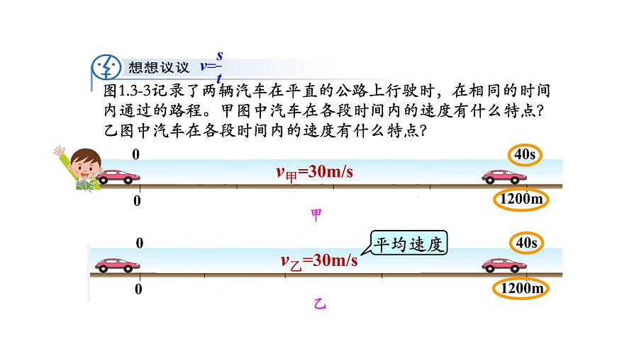 初二【物理(人教版)】運(yùn)動(dòng)的快慢(第二課時(shí))課件PPT第6頁(yè)