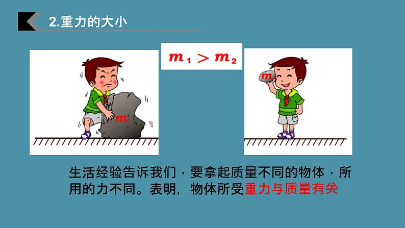 八年级下册6.3重力课件PPT06