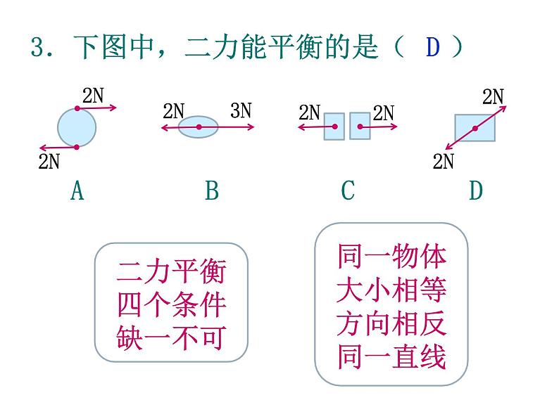 人教版物理八下:8.2《二力平衡》(课件+练习)08