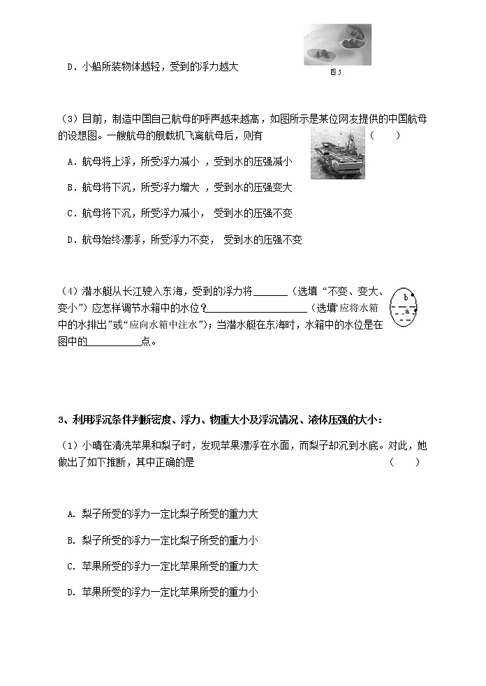 10.3《物體的浮沉條件及其應(yīng)用》下-練習(xí)第2頁(yè)