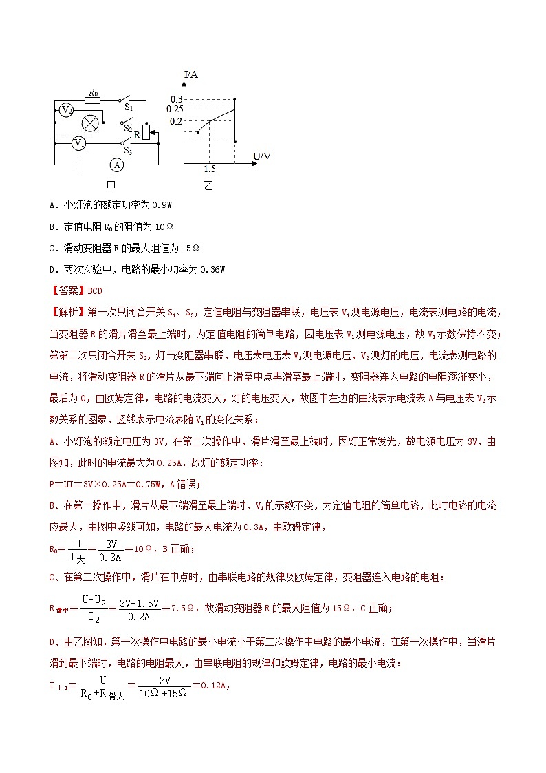 專題29  電學量最值與取值范圍難題對策（解析版）第3頁