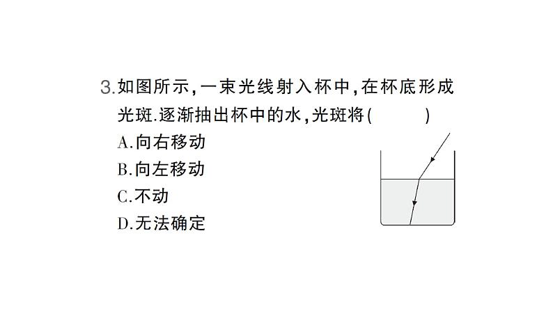 期末专项三 光现象专题归类复习卷课件PPT第4页