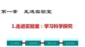 2021学年1 走进实验室：学习科学探究背景图ppt课件