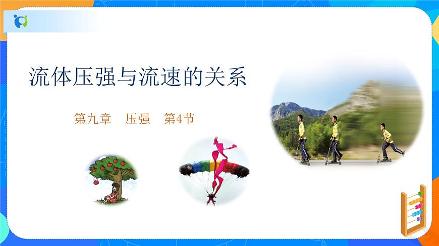 9.4流體壓強(qiáng)與流速的關(guān)系-八年級物理下冊課件（人教版）第1頁
