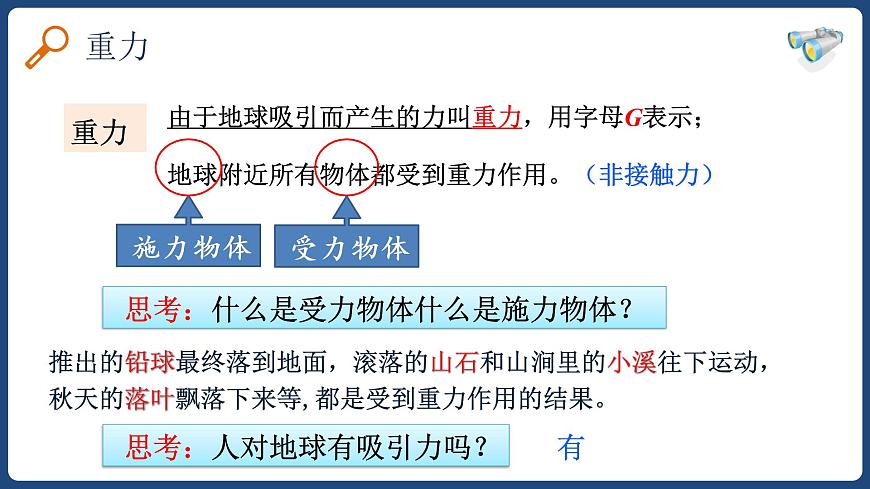 7.3重力-八年級(jí)物理下冊(cè)課件（人教版）第4頁