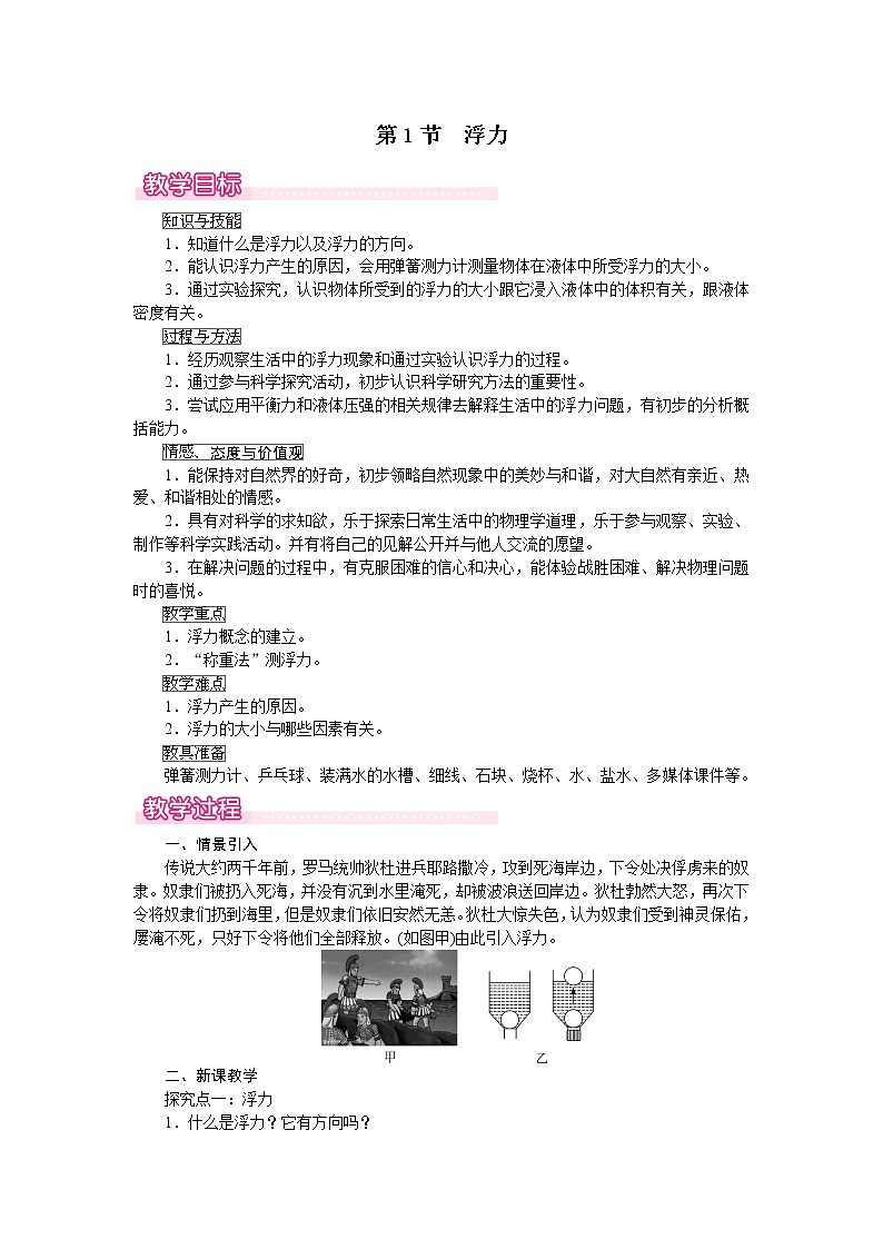 第1节  浮力第1页