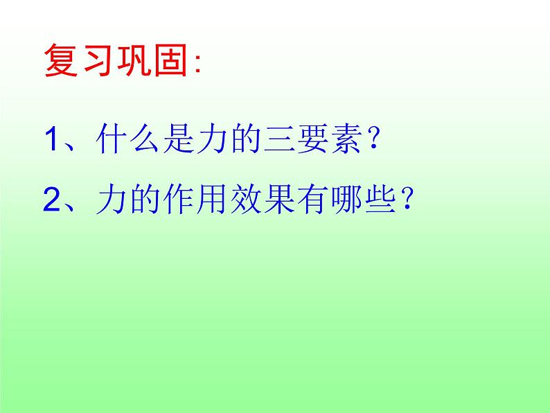 北师大版物理八年级下册8.1压强课件第2页