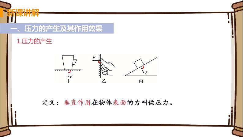 初中物理苏科版八年级下册第十章——一、压强【课件+视频素材】05
