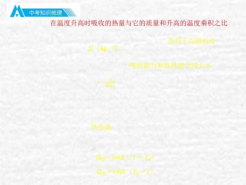 中考物理总复习13-14 内能 内能的利用PPT课件第6页