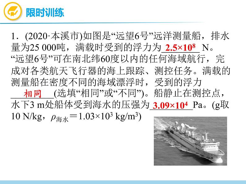 中考物理复习第26讲计算专题PPT课件第5页