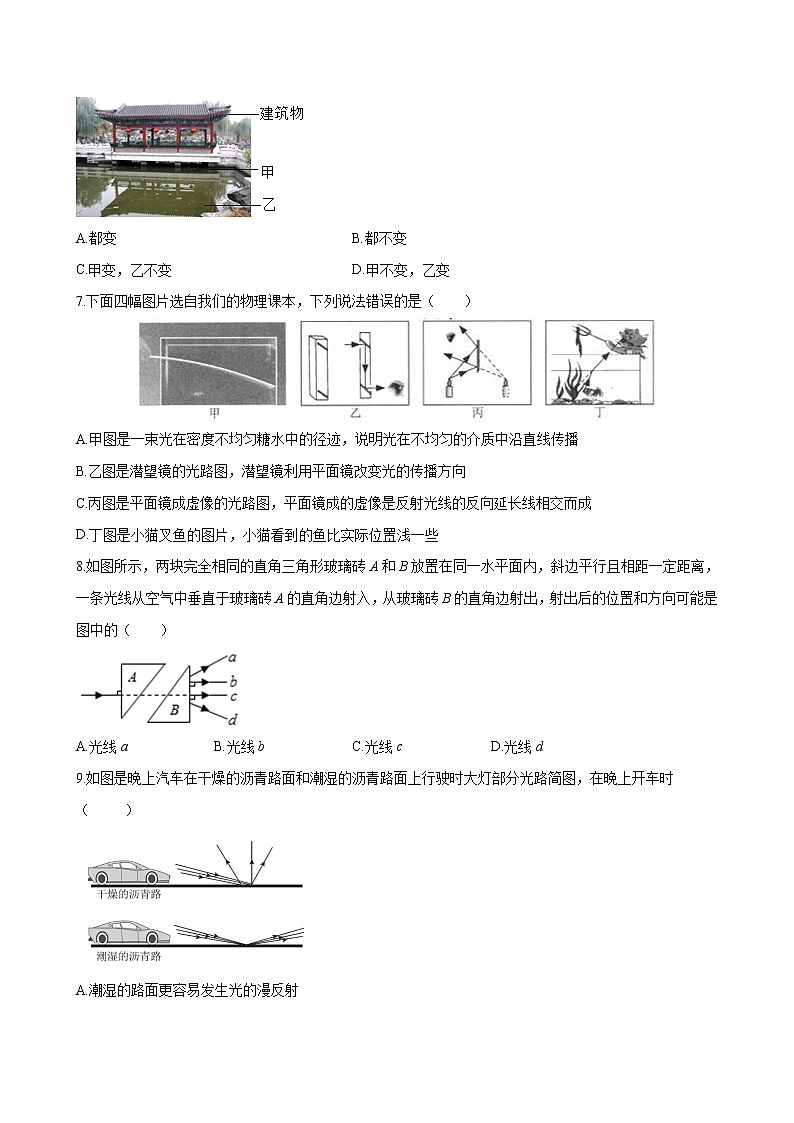 2022年中考物理一轮复习 第四章 光现象课件PPT02