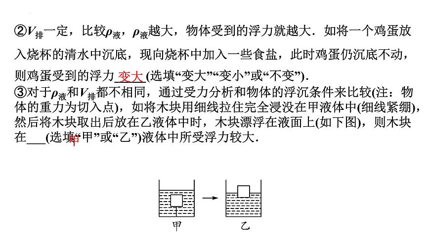 2022年中考物理二輪復(fù)習(xí)課件：壓強(qiáng)、浮力綜合判斷第6頁(yè)