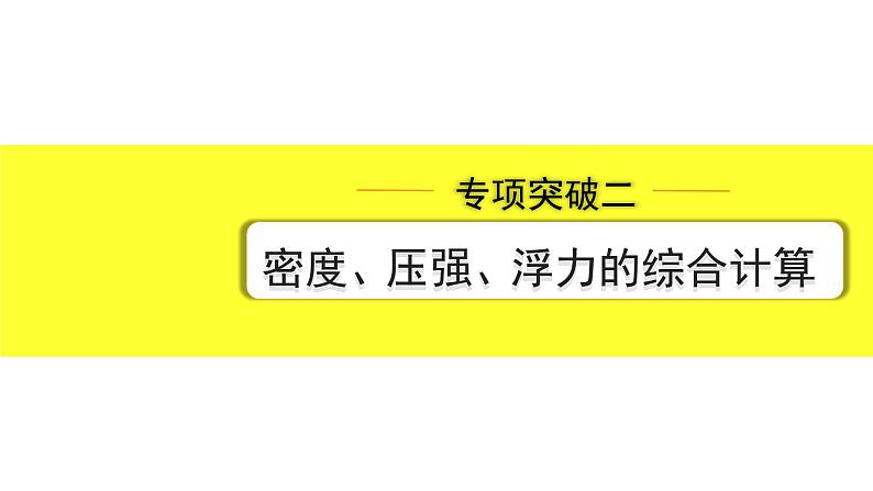 沪粤版物理中考复习 09.第九章 浮力与升力 PPT课件+单元练习01