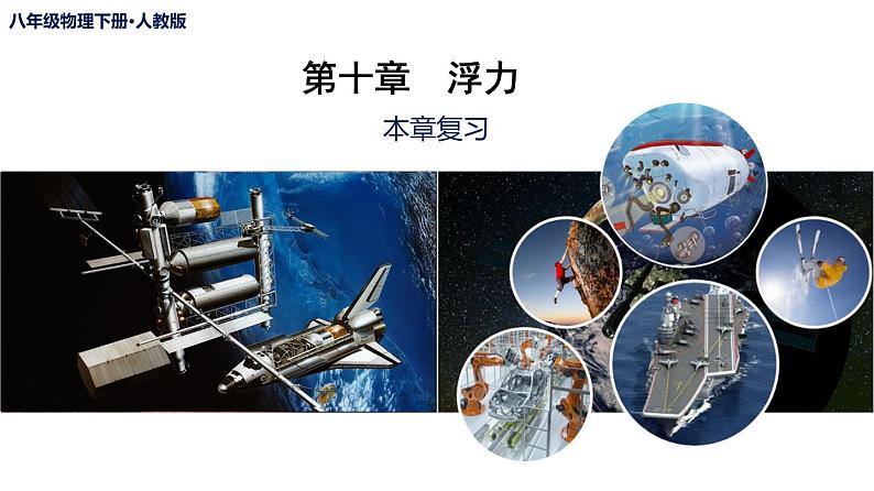 人教版八年级物理下册----第十章浮力 单元复习课件-01