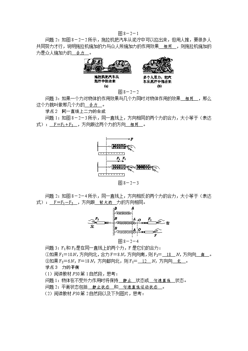 力的平衡--教案第2页