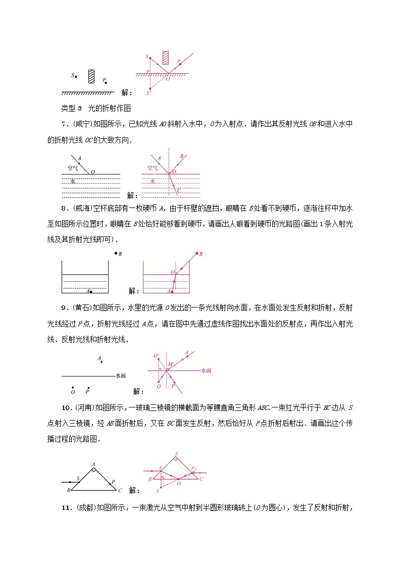 中考物理二轮复习题型复习02《作图题》 (含答案)第2页