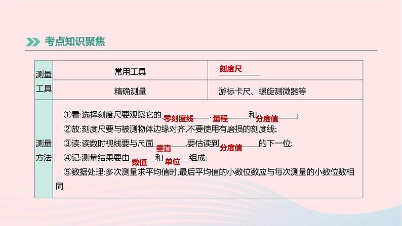 中考物理高分一轮单元复习07《机械运动速度》课件(含答案)03