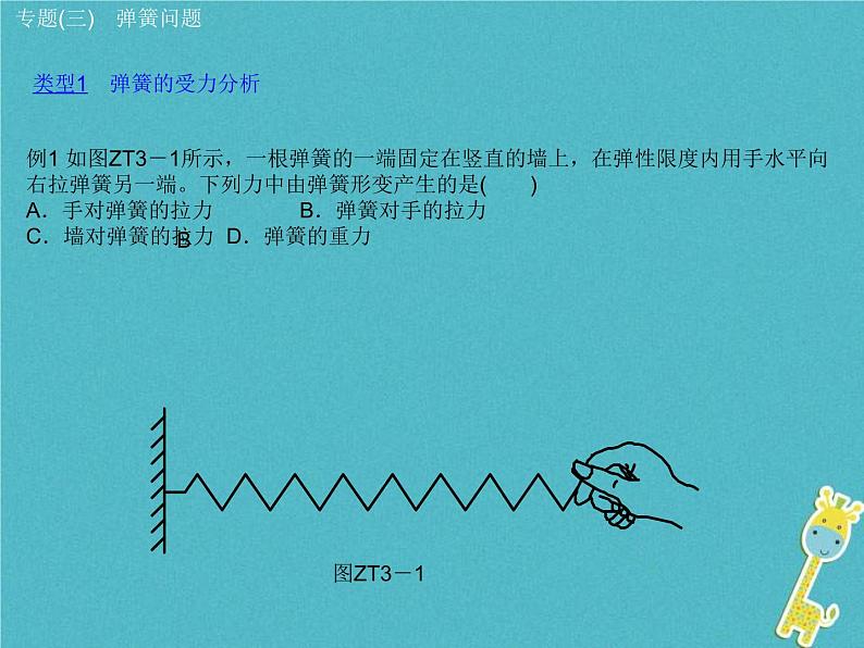 中考物理二轮专题复习突破05《弹簧问题》复习课件 (含答案)03