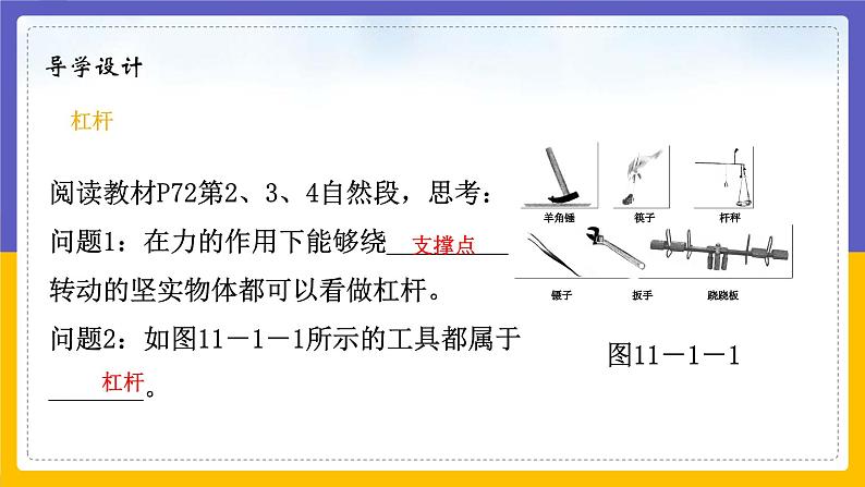11.1 杠杆(课件+教案+练习+学案)02