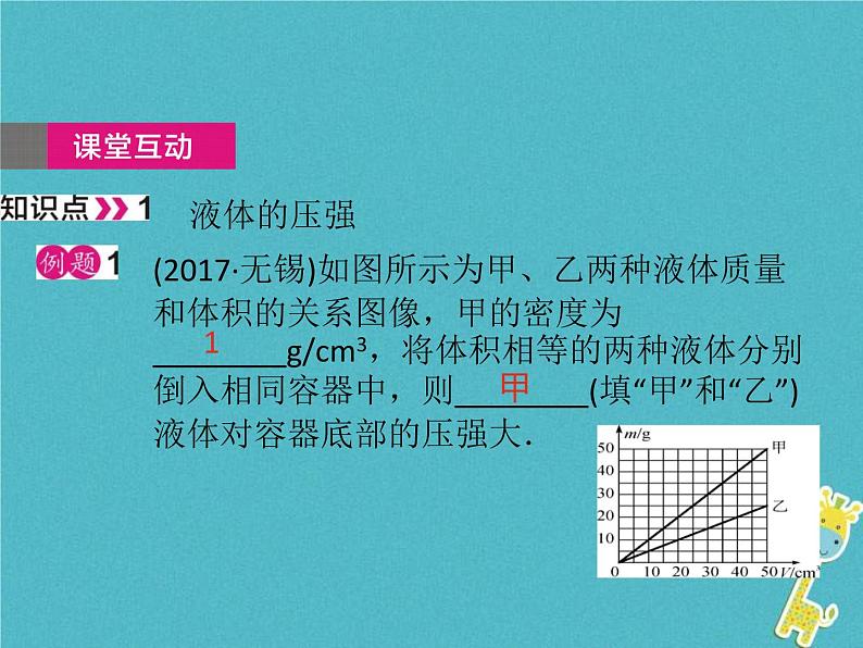中考物理一轮复习课件第16课时《压强(二)》(含答案)第5页