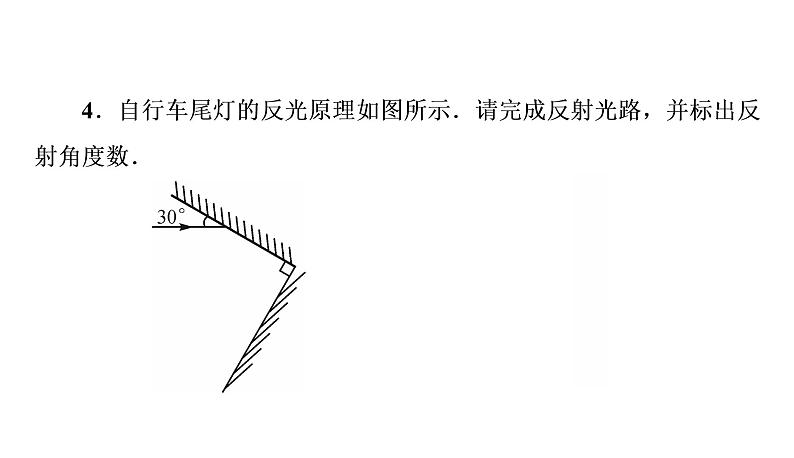 小专题(三)光学作图(习题PPT)2021-2022学年八年级上册物理人教版(19张)第5页