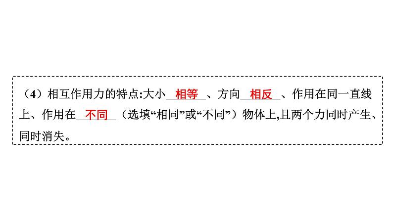 2022中考一轮复习 第一部分 基础资料 第7课时 力 弹力 重力课件PPT第5页