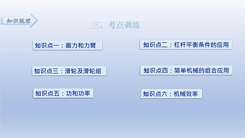 苏科版初中物理复习专题:《 简单机械和功 机械能和内能 》(复习课件)第5页