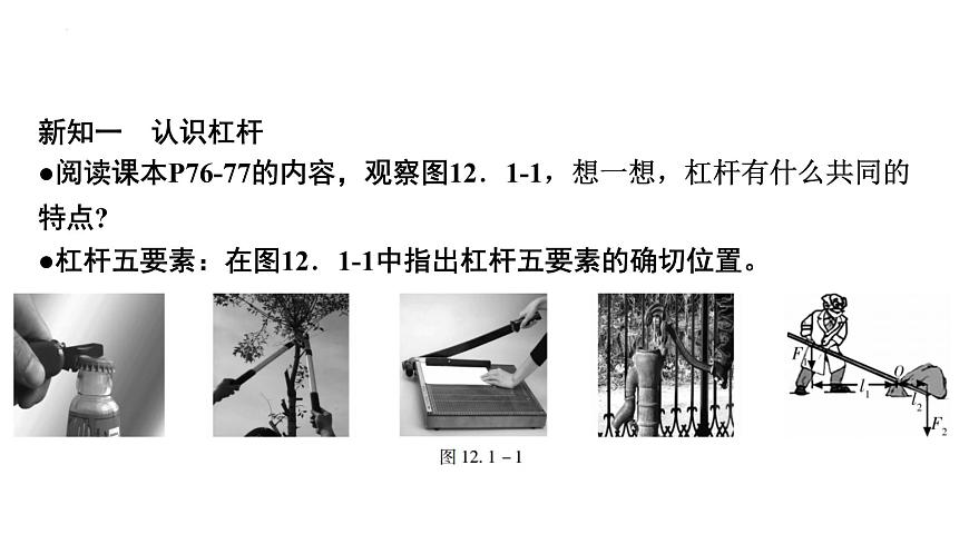 12-1杠桿(第一課時(shí))課件－2021－2022學(xué)年人教版物理八年級(jí)下冊(cè)第4頁